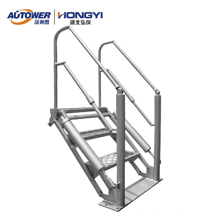 Krok skladacie schody pre najvyššie zaťaženie